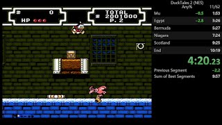 DuckTales 2 Any% in 10:14
FCEUX 2.6.5, NTSC 2x filter for that analog picture feel DuckTales 2 Any% in 10:14