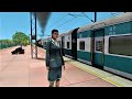 Jan Shatabdi Express with WDM 3D Arrive and Depart from Doraha Station