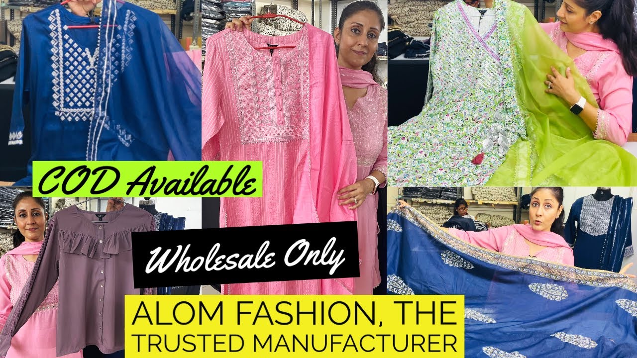 Buy Premium Kurtis, Tunics, Indo Western From Alom Fashion