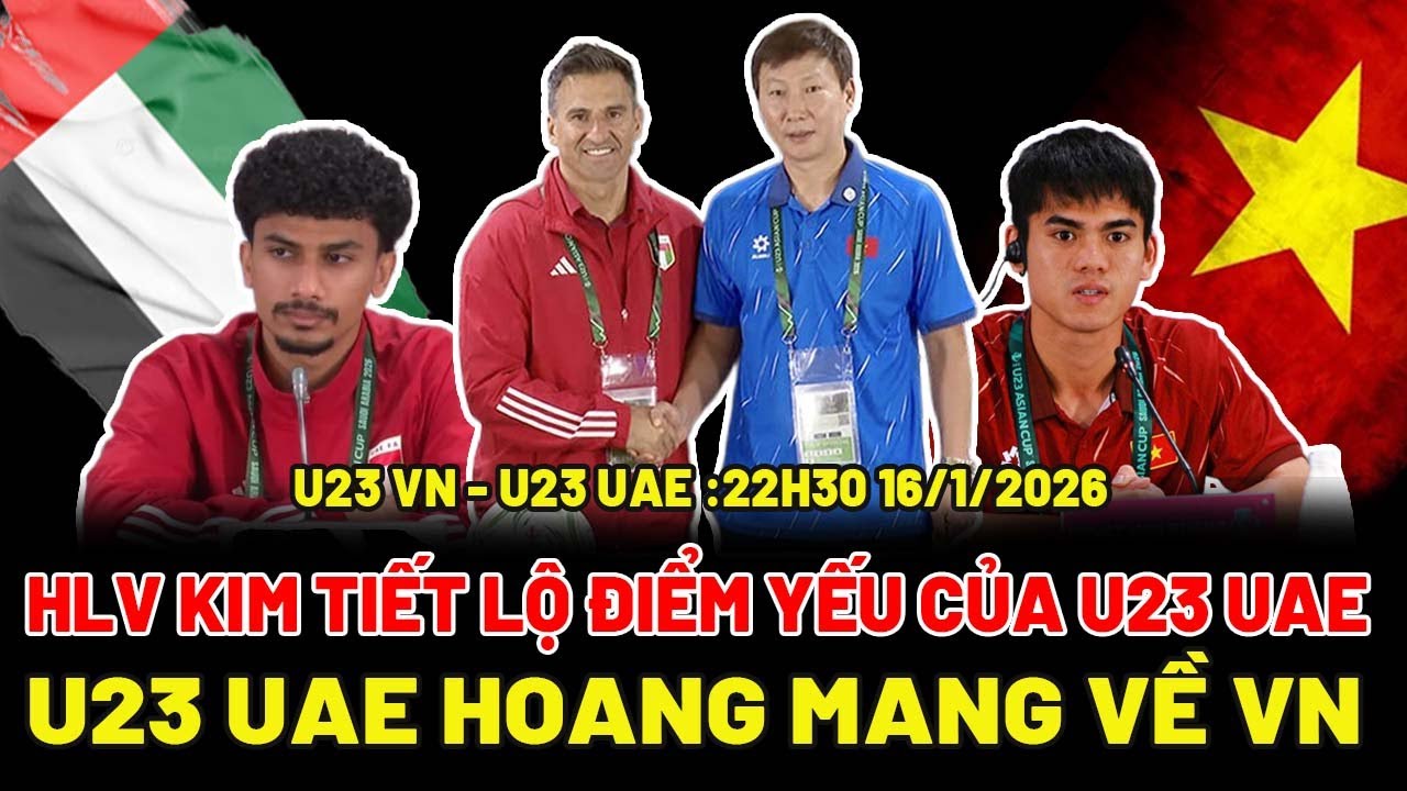 HLV U23 UAE Đòi 