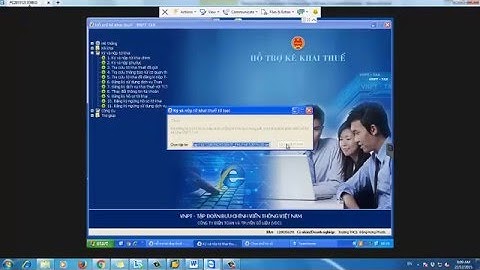 Hướng dẫn cài đặt nộp tờ khai thuế qua mạng