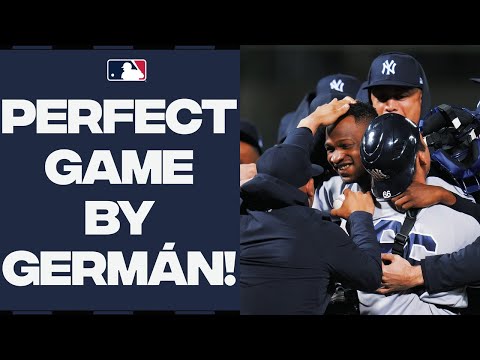 Domingo German Throws The 24th Perfect Game In Alnl History Full Final Inning