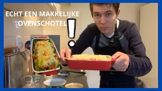 Makkelijke kip spinazie a la crème gnocchi ovenschotel