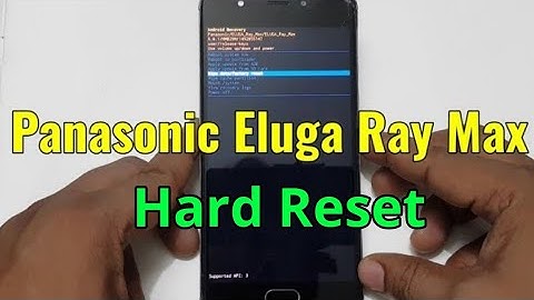 Panasonic Eluga Ray Max Hard Reset or Pattern Unlock Easy Trick With Keys