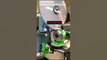 Circular saw blade sharpening machine/Wood working saw blade grinding machine from zzchryso