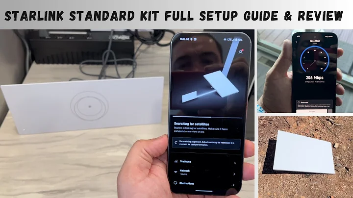 Starlink Standard Kit Full Setup Guide & Review