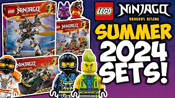 Ninjago SUMMER 2024 Sets REVEALED! Evil Jay, HUGE Cole Mech, Elemental Masters, & More! 🤯