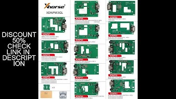 In Stock Xhorse XDNPM3GL MQB48 Solder-Free Adapter 13pcs Full Set Work with Multi-Prog, VVDI Prog, K