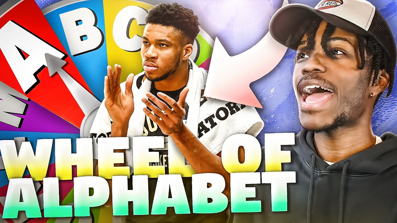 SPIN THE WHEEL OF ALPHABET REBUILDING CHALLENGE IN NBA 2K22