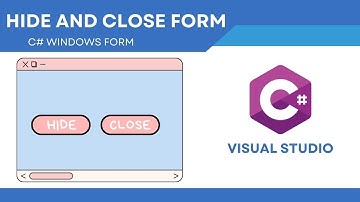 hide and close login form in C# windows forms