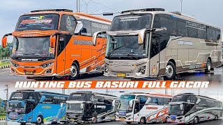 HUNTING BUS BASURI FULL GACOR‼️ Hujan Deras & Angin Kencang Membuat Semua Kocar-Kacir‼️