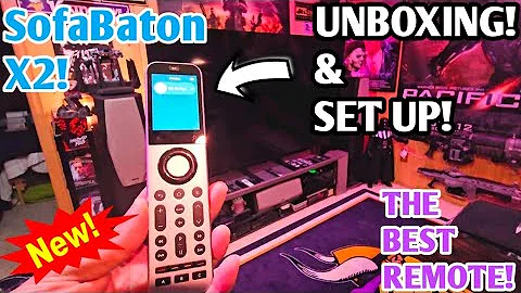 The Smartest Universal Remote? SofaBaton X2 Unboxing & Set Up