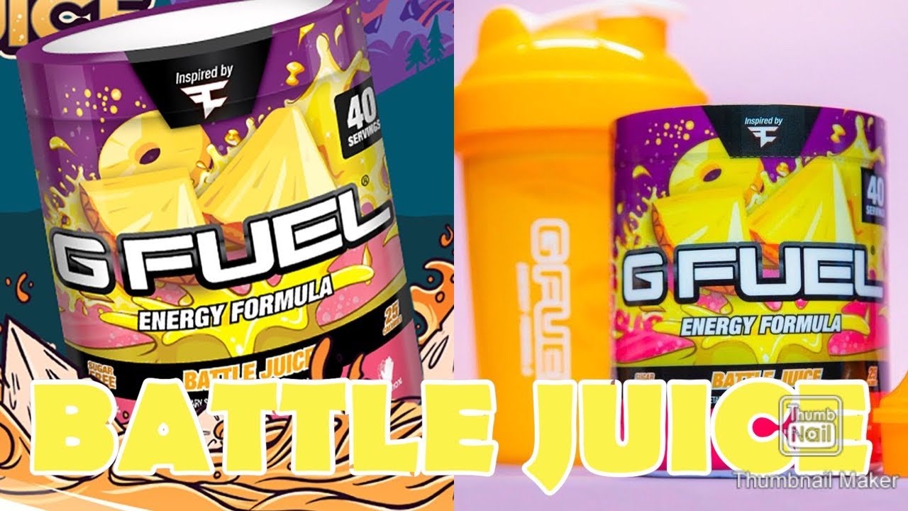 GFUEL FLAVOR RETEST BATTLE JUICE YouTube