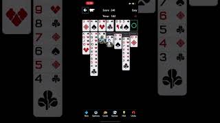 1:32 sec first mobile solitaire speedrun