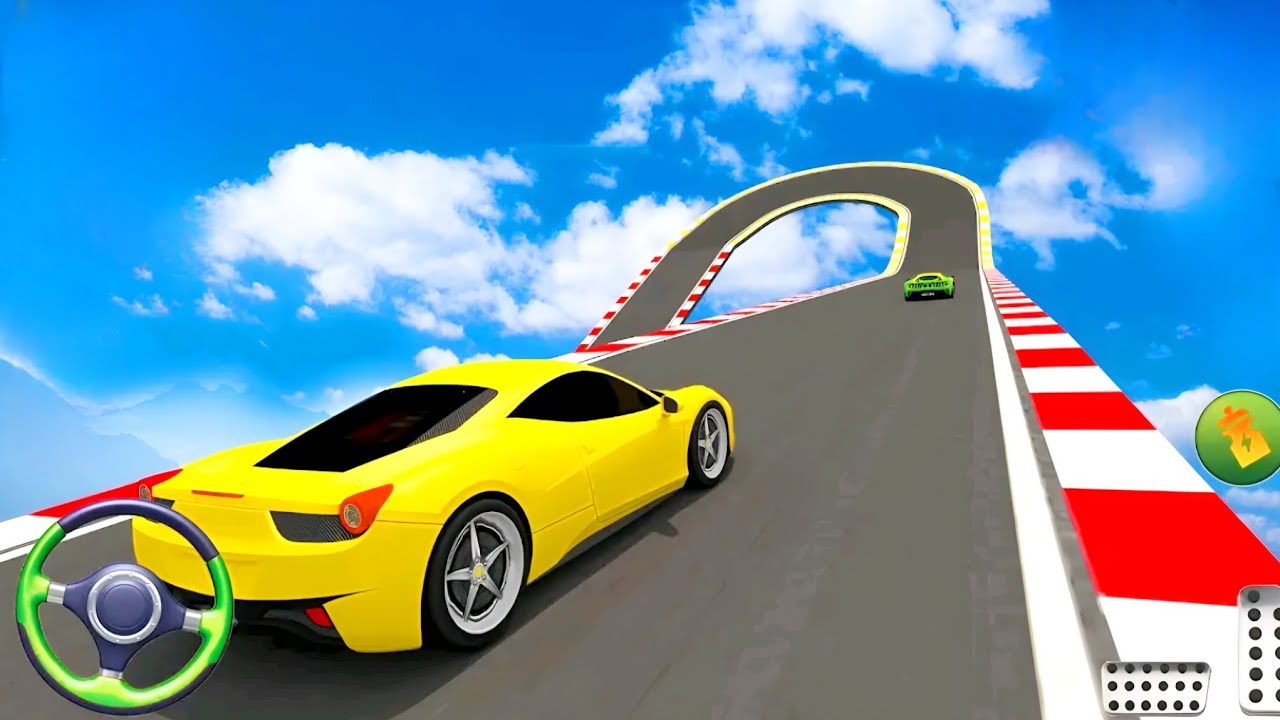 Ramp car racing. Extreme car Driving Racing 3d Side. Мега рампа на машине. Cars Stunt Racers Jorg. Race car.