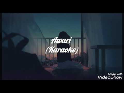 Awari by Soch band | Karaoke | Lyrics