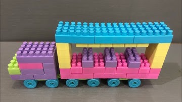 Satisfying diy Bus #2 / ASMR Building Blocks / Block Game