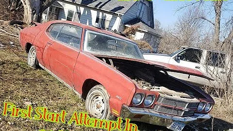 1970 Chevelle First Start Attempt in 20 years! Will it RUN?!