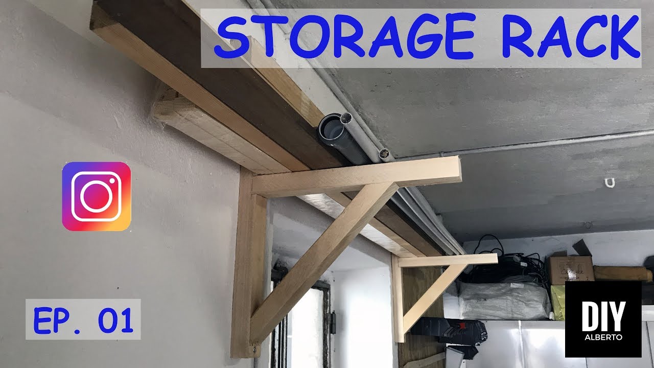 Sistemazione nuovo laboratorio Ep.01 - Storage Rack fai da te - DiY 