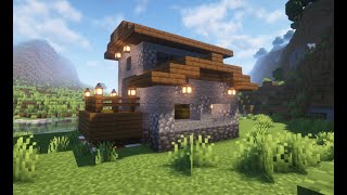 Свинарник для свиней в Minecraft.