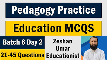 Pedagogy MCQs preparation series | Gateway to Education Book | 3
