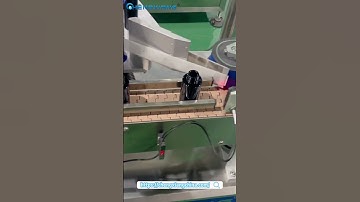 60ML servo round bottle labeling machine | Manual labeling machine #bottle #video #manual #round