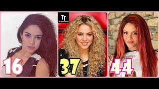 Shakira Transformation 1 To 44 Years 2022