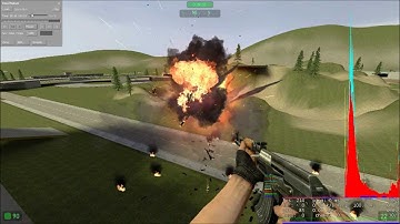 {CH3V} GMOD Explosion Effect  Slow Motion