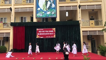 Tiết mục văn nghệ của lớp 3 trường tiểu học Hồ Tùng Mậu chào mừng ngày nhà giáo Việt Nam 20/11