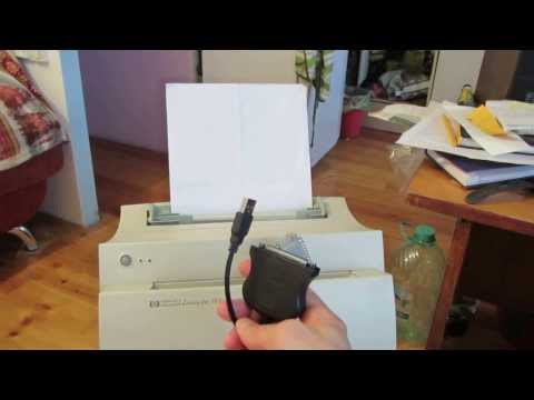 Video: Kā Savienot LPT Printeri Ar USB Portu