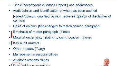 The Audit Report - ACCA Audit and Assurance (AA)