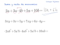 01  VIDEO Algebra 1  suma y resta de monomios