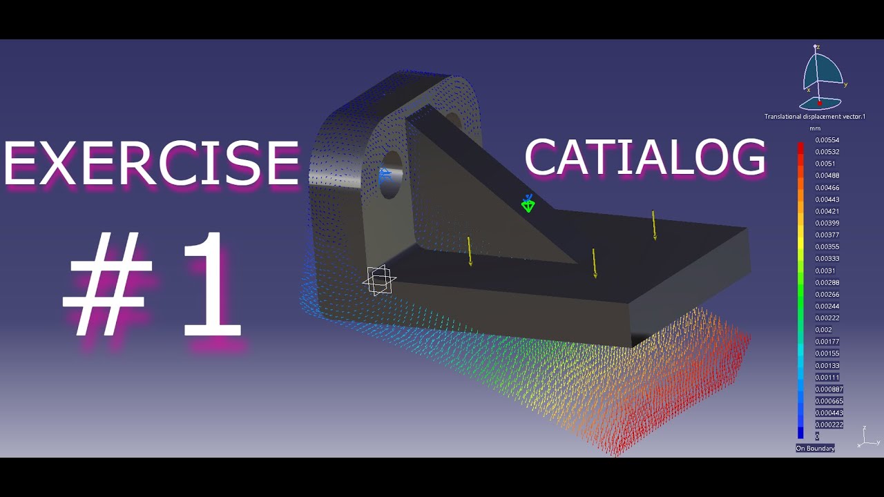 CATIA V5 Exercise #1 | Design-Analysis | Intermediate - YouTube