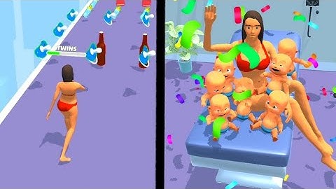 Pregnant Runner - All Levels Gameplay Walkthrough Android, İos