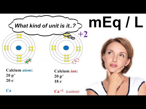Video: Är millimol och milliekvivalenter samma sak?