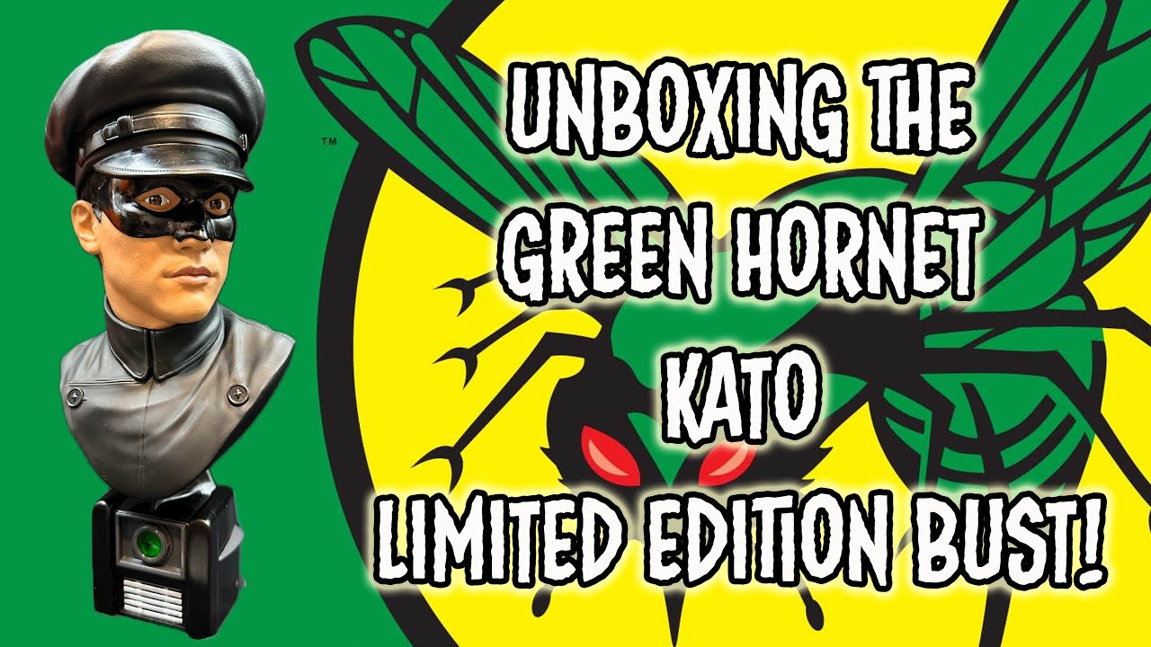 Green Hornet Kato Limited Edition Collectible Bust Unboxing From