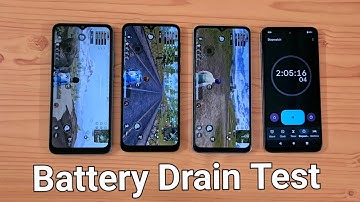 POCO C51 vs Moto E13 vs Infinix Smart 7 Battery Drain Test (100-0%)