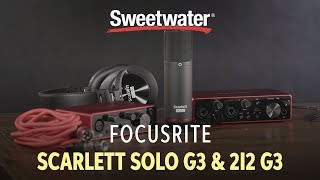 FOCUSRITE SCARLETT 2i2 STUDIO PACK (3rd Gen) 2x2 USB Audio Interface, Mic,  Headphones, Cable and Software - LightingelStore