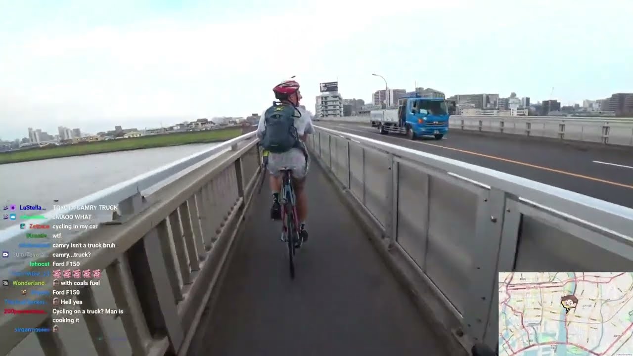 Thats A Massive Sh** IRL Cycling Stream With Connor