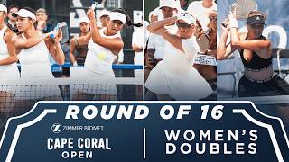 Kawamoto/Kawamoto vs Truluck/Frantova at the Zimmer Biomet Cape Coral Open