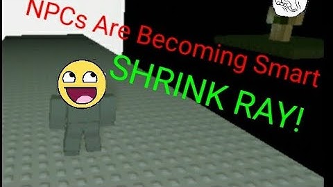 NPCs Are Becoming Smart:SHRINK RAY STORY (Death Mode Full Boss Fight|Good Ending)