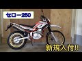 ヤマハ　セロー２５０　ファイナルエディション　２０２０年モデル　中古車　新規入荷　エンジン始動動画