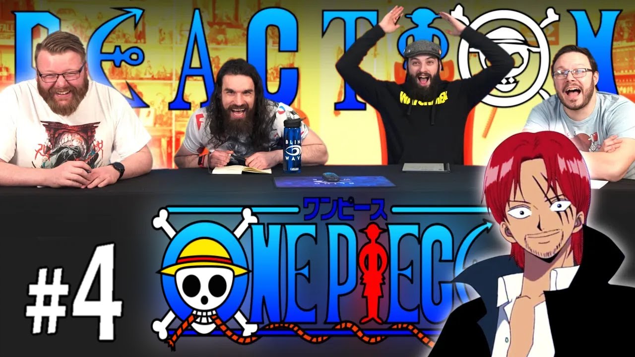 One Piece #4 REACTION!! "Luffy's Past! Enter Red-Haired Shanks!"