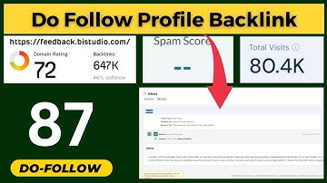Very High Quality Do Follow Profile Backlink | 72+ DA | Instant Approval Do Follow Backlinks | 2024