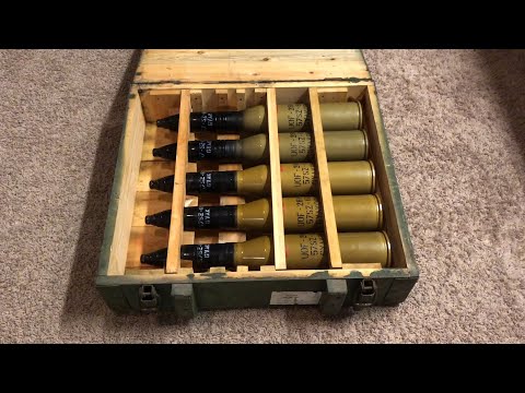 INERT Hungarian 57mm Training Rounds (Entire Case)