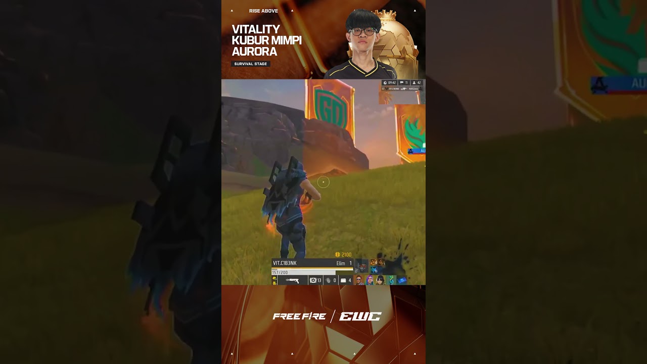 VITALITY KUBUR MIMPI AURORA #esportsworldcup #ewc2026 #FreeFire #FFESPORTSID