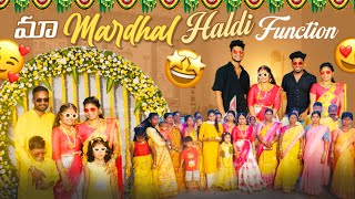 Ma mardhal haldi function @Shree_Prabha_ ￼