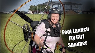 Leslie Achieves her Dream to Fly Paramotor!