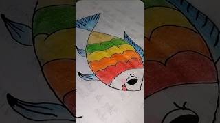 Fish Drawing 🐟| Fluid Friction ✨#science #ytshorts #youtubeshorts #viral #trending #shorts #project