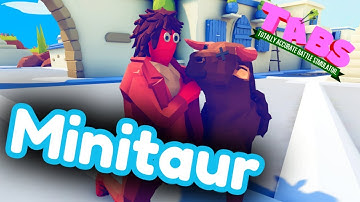 Minitaur(not Minotaur) vs Every Unit 1v1 + Mod Units - TABS Original MODS Renaissance Update